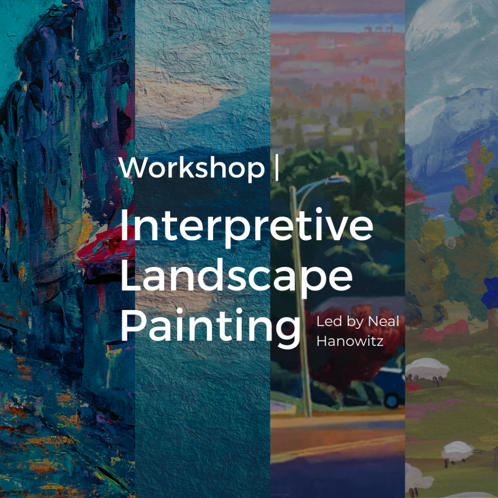 This painting workshop will review the landscape, and guide you to create your own in your own style using acrylic. Great for beginners!