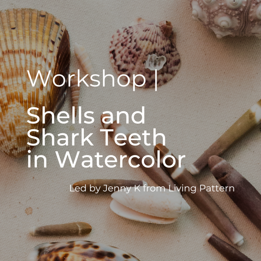 Explore the intricate beauty of these marine treasures through the complimentary medium of watercolor.