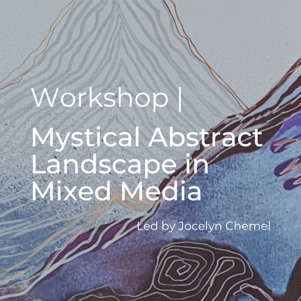 Workshop | Mystical Abstract Landscape in Mixed Media